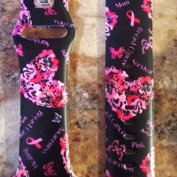 Breast cancer Apple watch band - Picture 2 of 2
